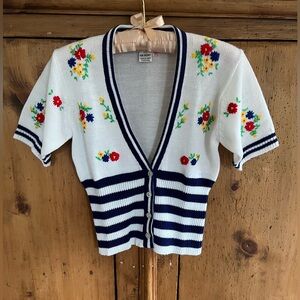 Vintage Helen Sue Embroidered Sweater